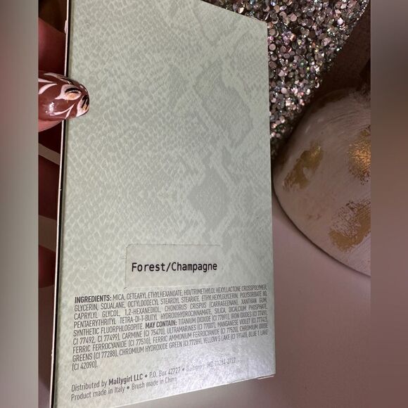 MALLY Evercolor Modern Matte Eyeshadow Duo Forest/Champagne NEW - Picture 9 of 17